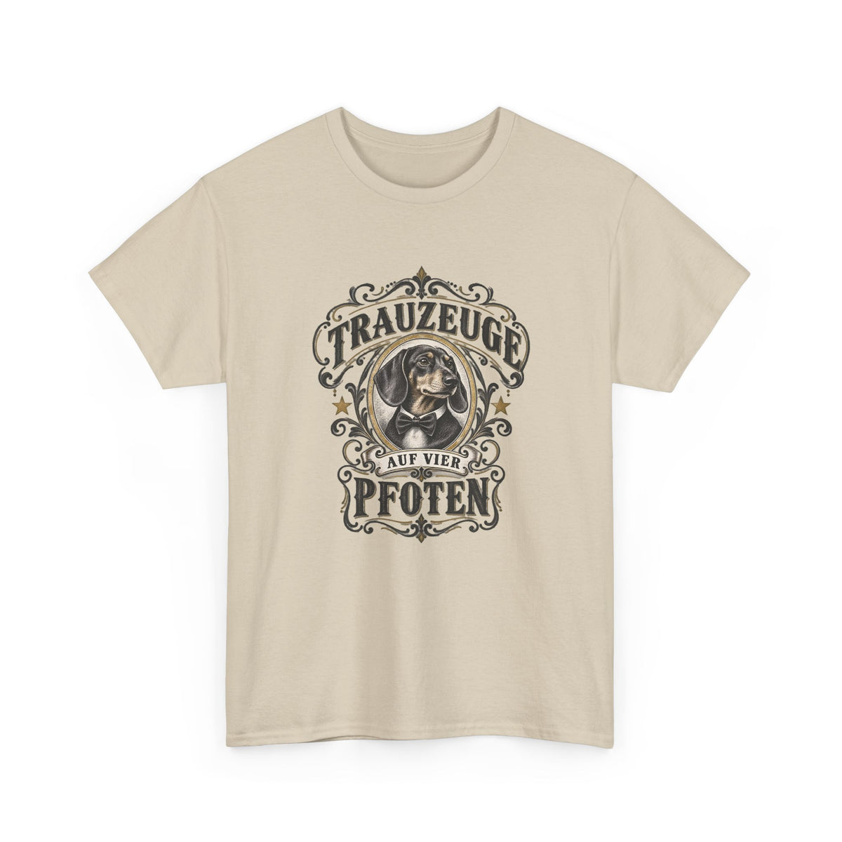 Trauzeuge auf vier Pfoten – Dackel T-Shirt