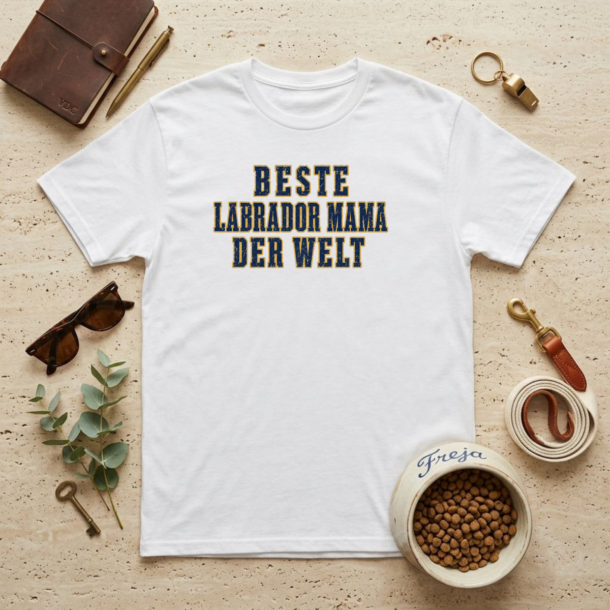 Beste Labrador Mama der Welt – Unisex T-Shirt