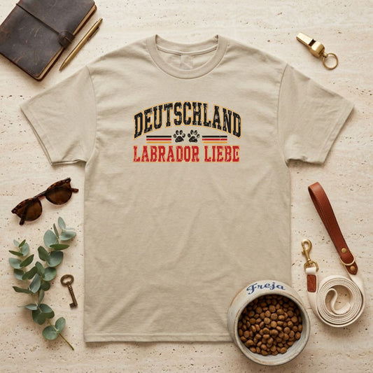 Deutschland Labrador Liebe – Unisex T-Shirt