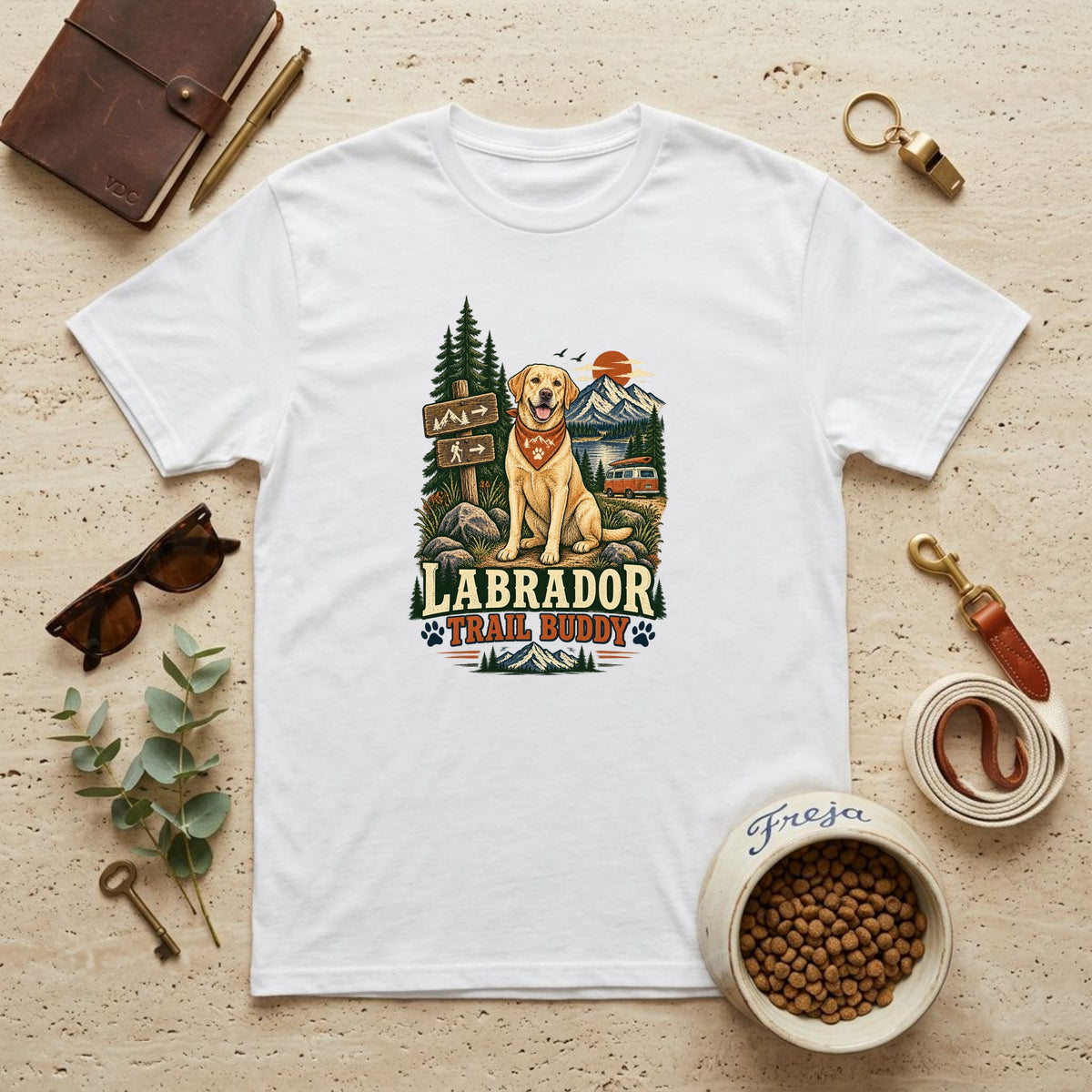 Labrador Trail Buddy – Unisex T-Shirt