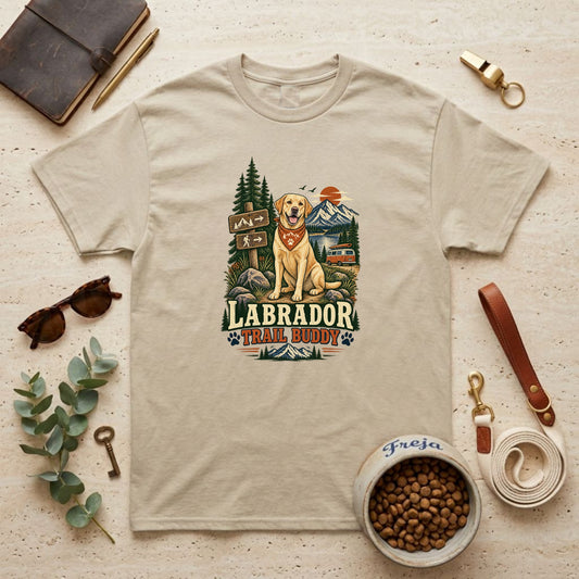 Labrador Trail Buddy – Unisex T-Shirt