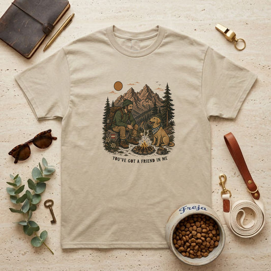 You’ve Got a Friend in Me – Lagerfeuer Vintage – Unisex T-Shirt