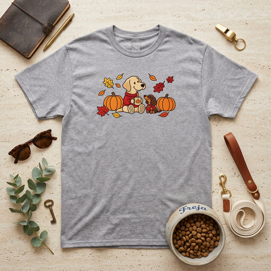 Gemütliche Kaffeepause – Unisex T-Shirt