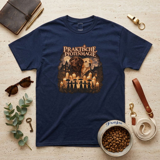 Praktische Pfotenmagie – Unisex T-Shirt