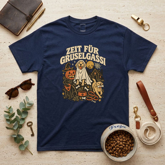Zeit für Gruselgassi – Unisex T-Shirt