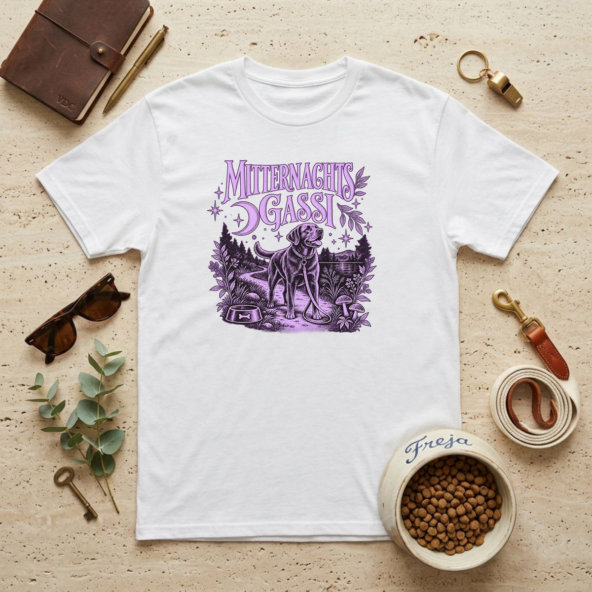Mitternachtsgassi – Unisex T-Shirt
