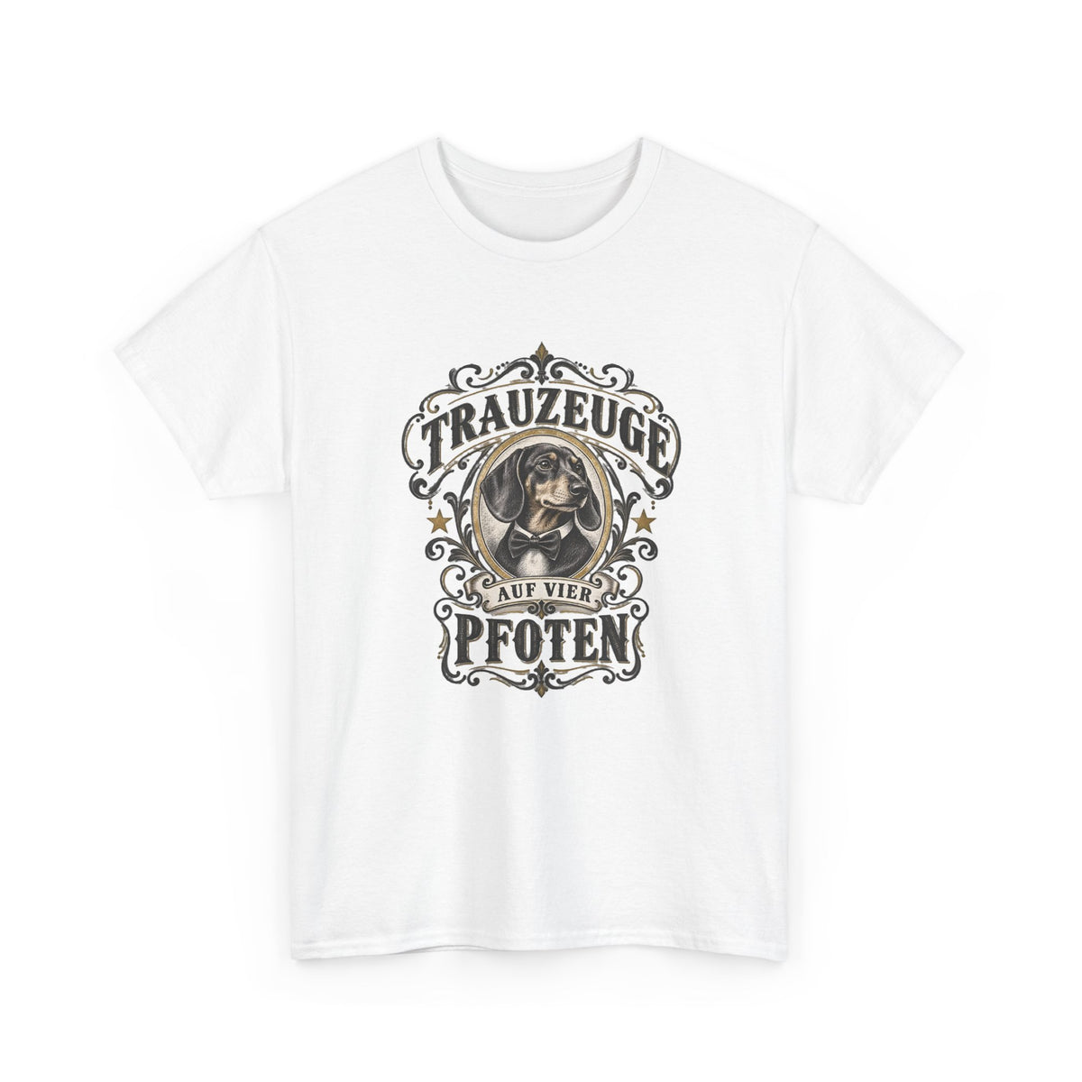 Trauzeuge auf vier Pfoten – Dackel T-Shirt