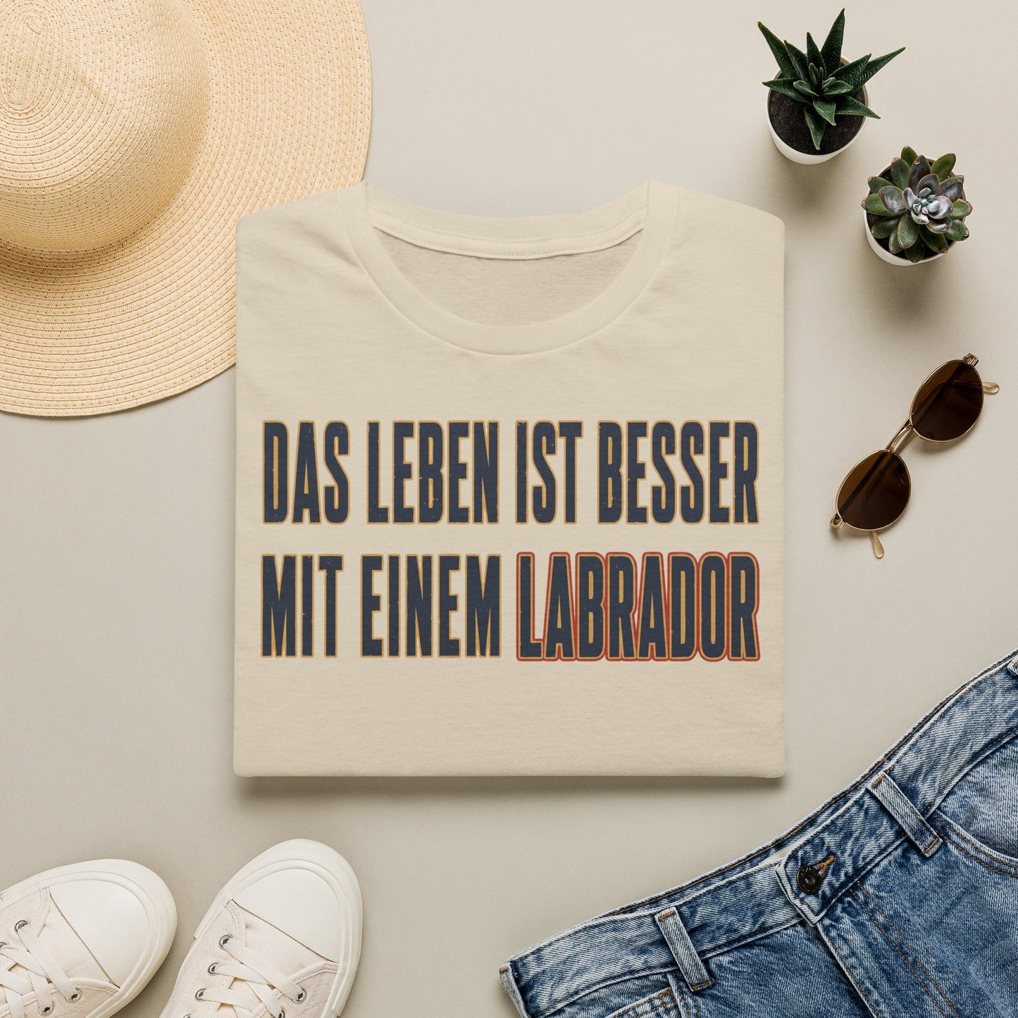 "Das Leben ist besser mit einem Labrador"Labrador Lover Tee