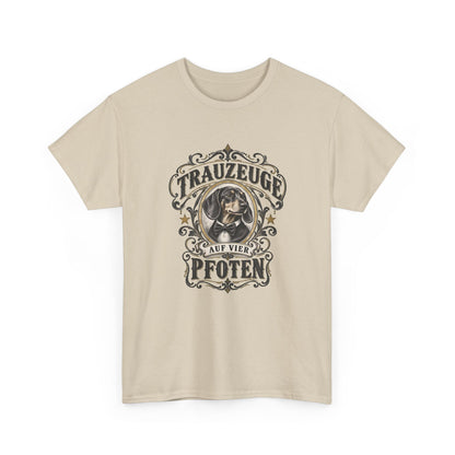 Trauzeuge auf vier Pfoten – Dackel T-Shirt