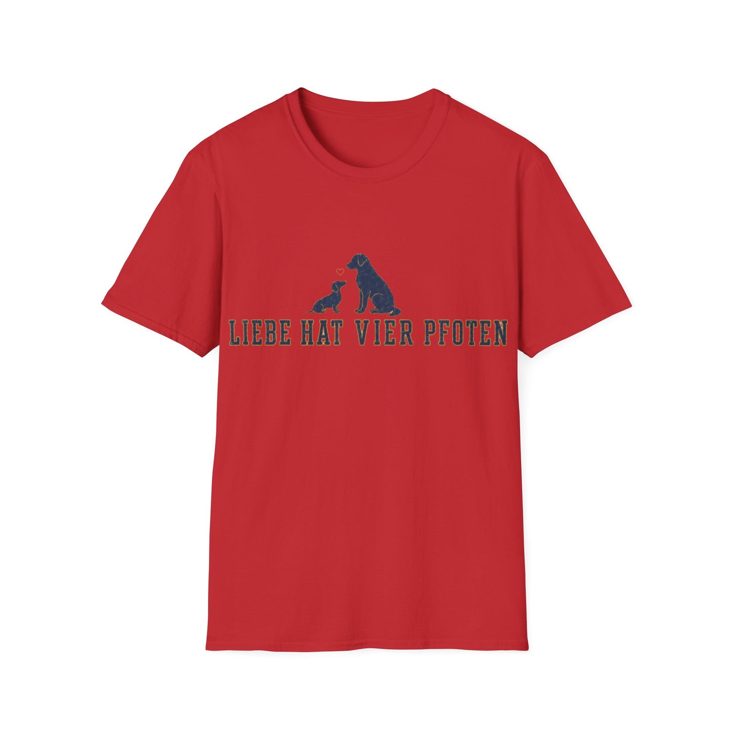 T-Shirt — "Liebe hat vier Pfoten"