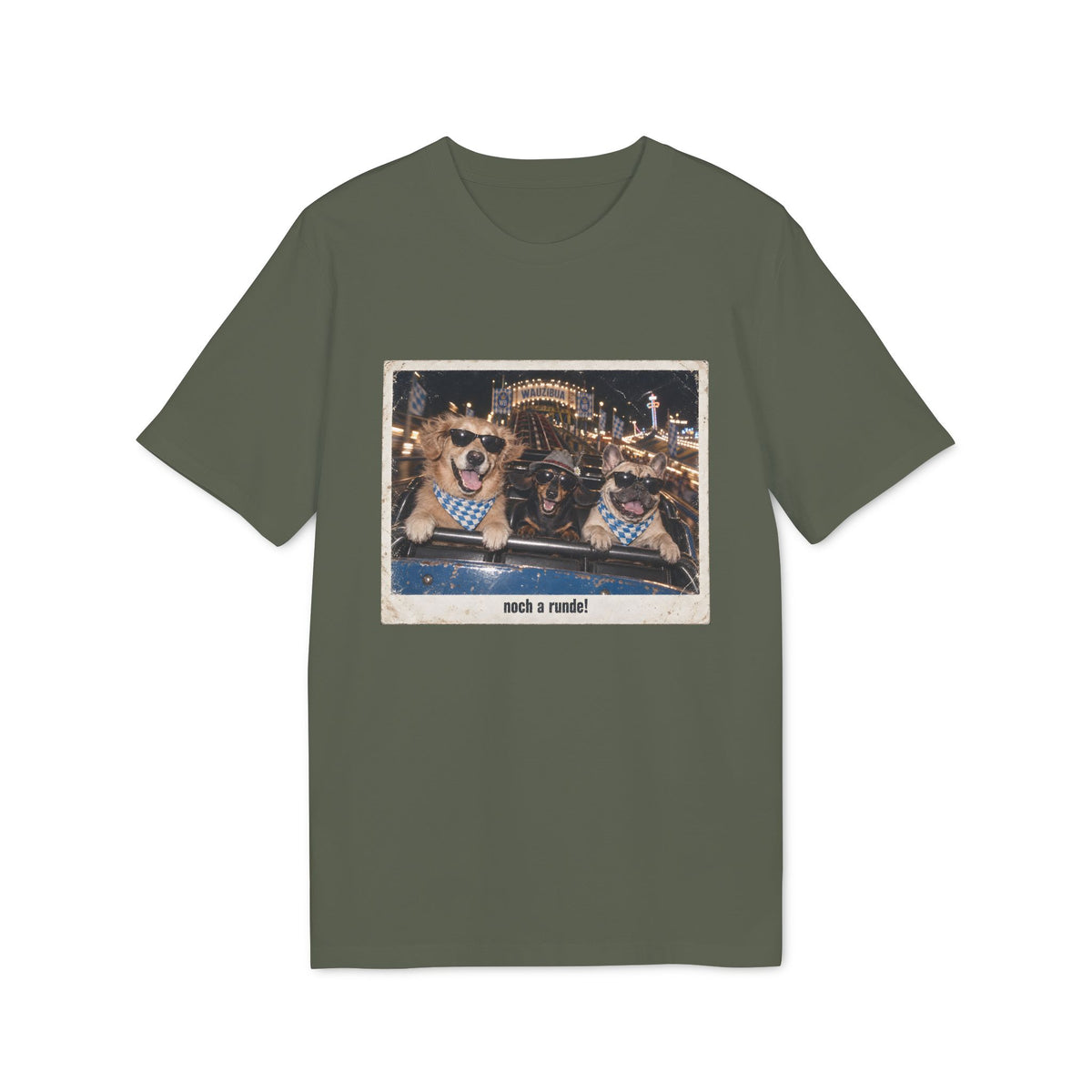 Noch a Runde! – Wiesn Hunde T-Shirt