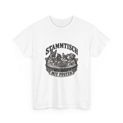 Stammtisch mit Pfoten – Hunde T-Shirt