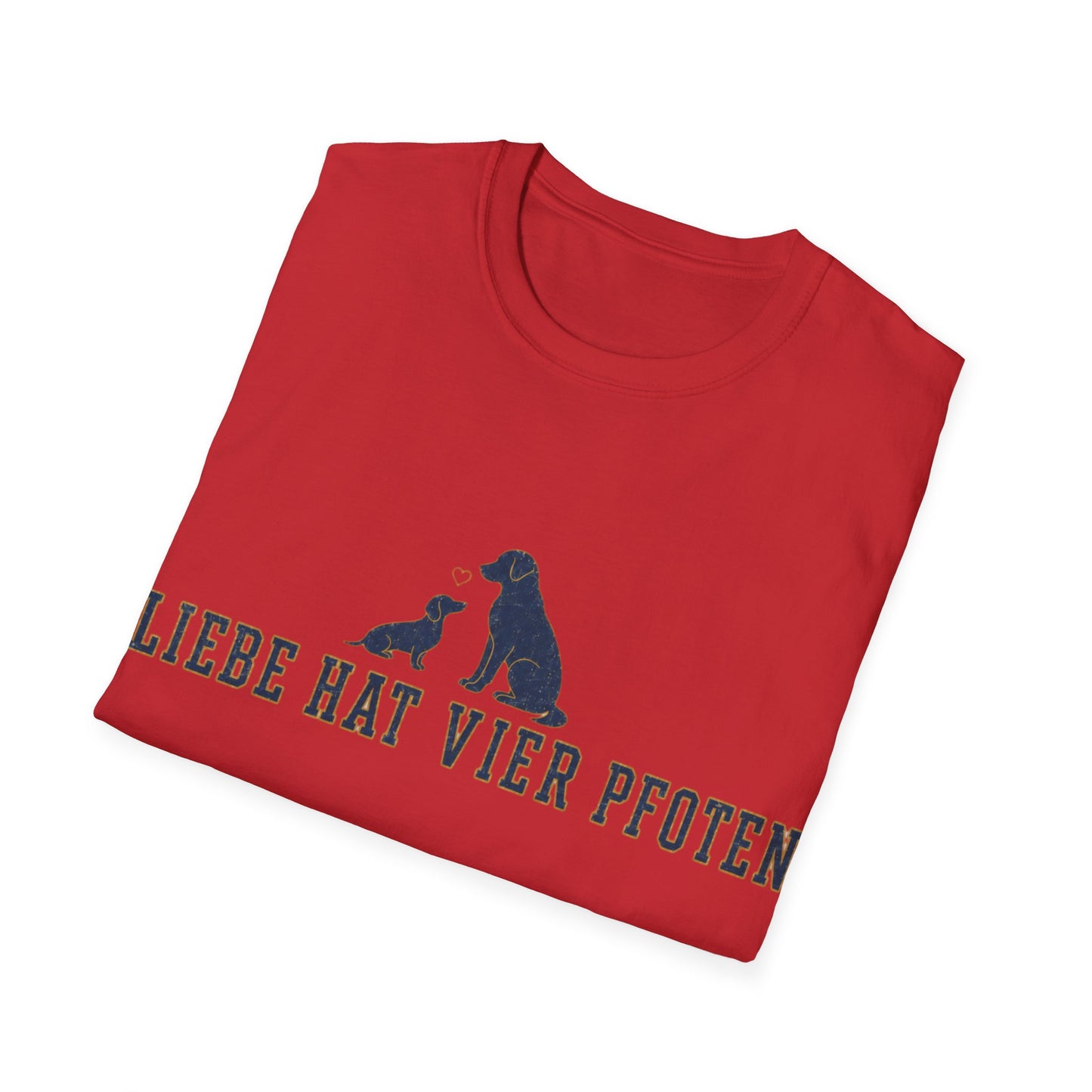 T-Shirt — "Liebe hat vier Pfoten"
