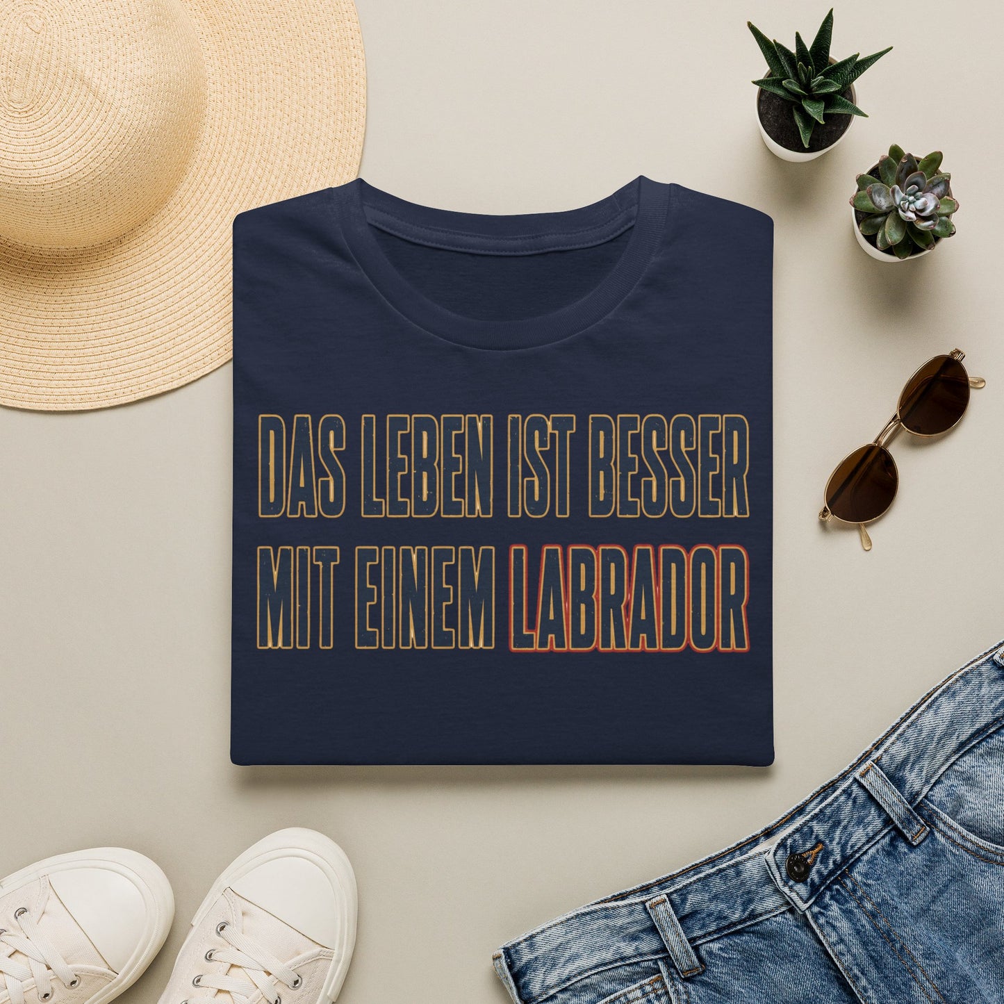 "Das Leben ist besser mit einem Labrador"Labrador Lover Tee