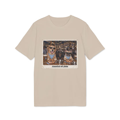 Stammtisch mit Pfoten – Wiesn Hunde T-Shirt