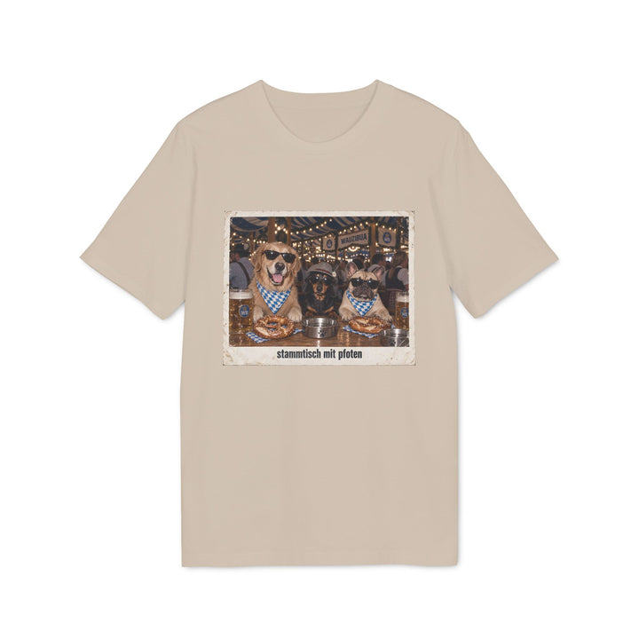 Stammtisch mit Pfoten – Wiesn Hunde T-Shirt