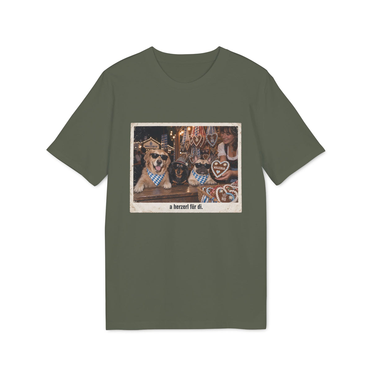 A Herzerl für di – Wiesn Hunde T-Shirt