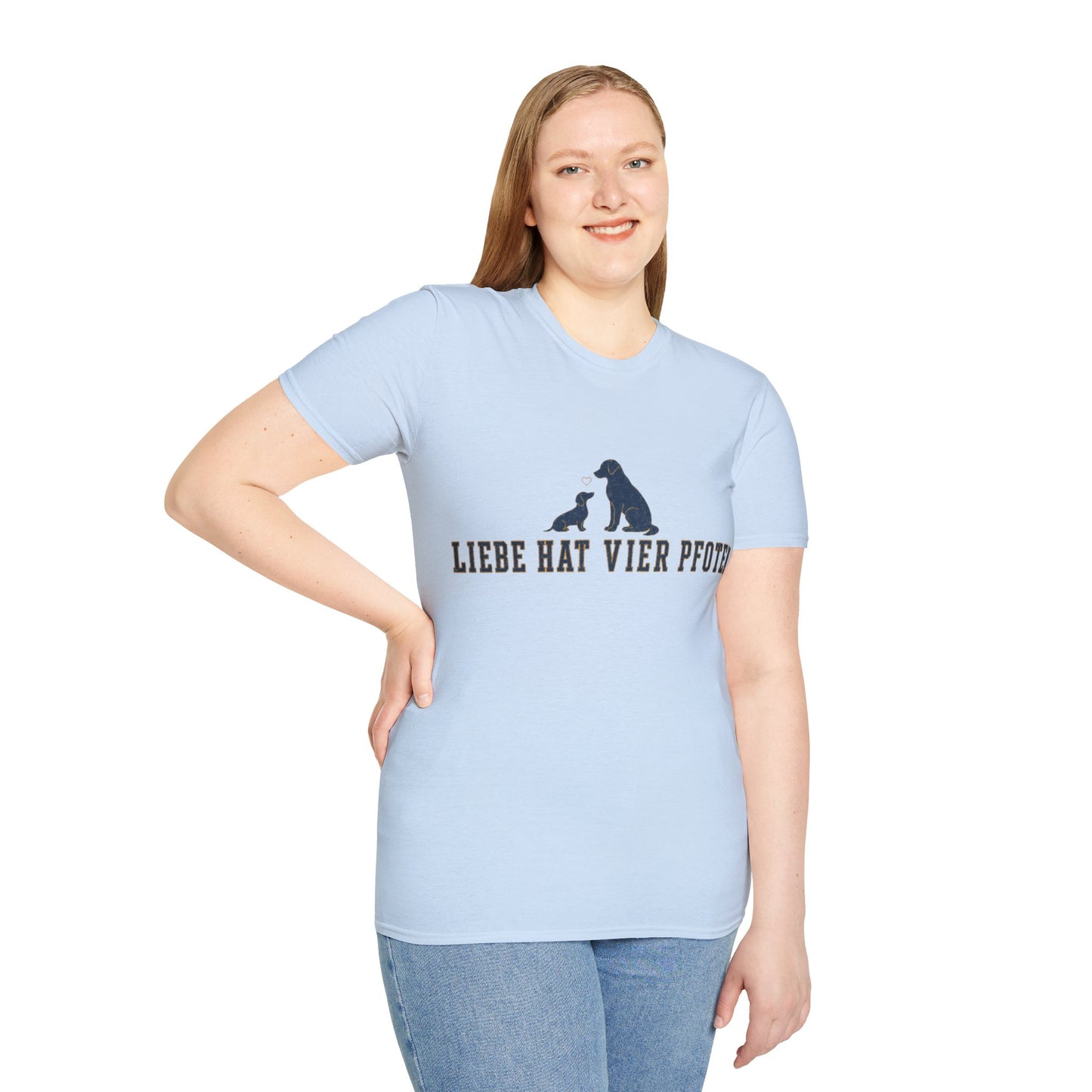 T-Shirt — "Liebe hat vier Pfoten"