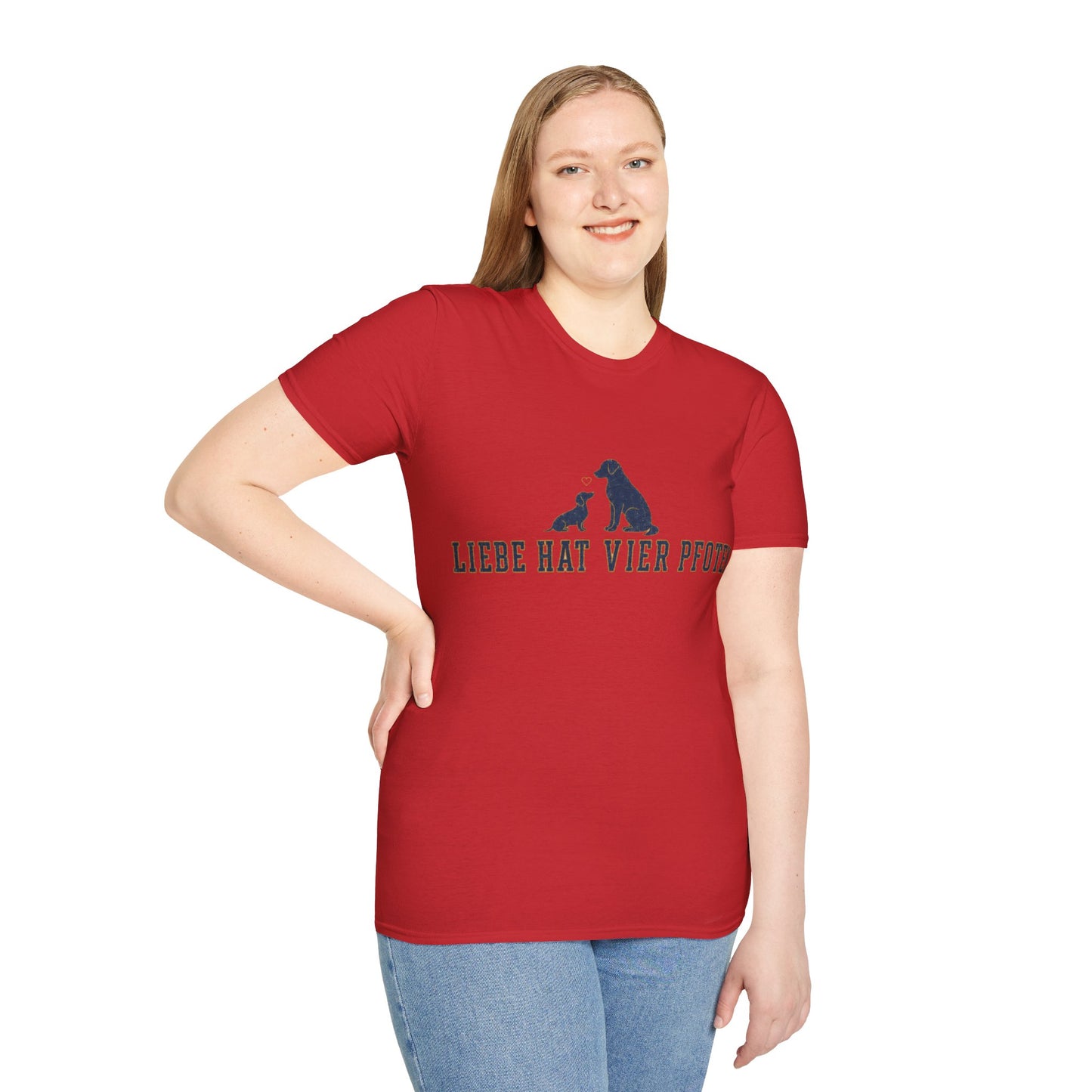 T-Shirt — "Liebe hat vier Pfoten"