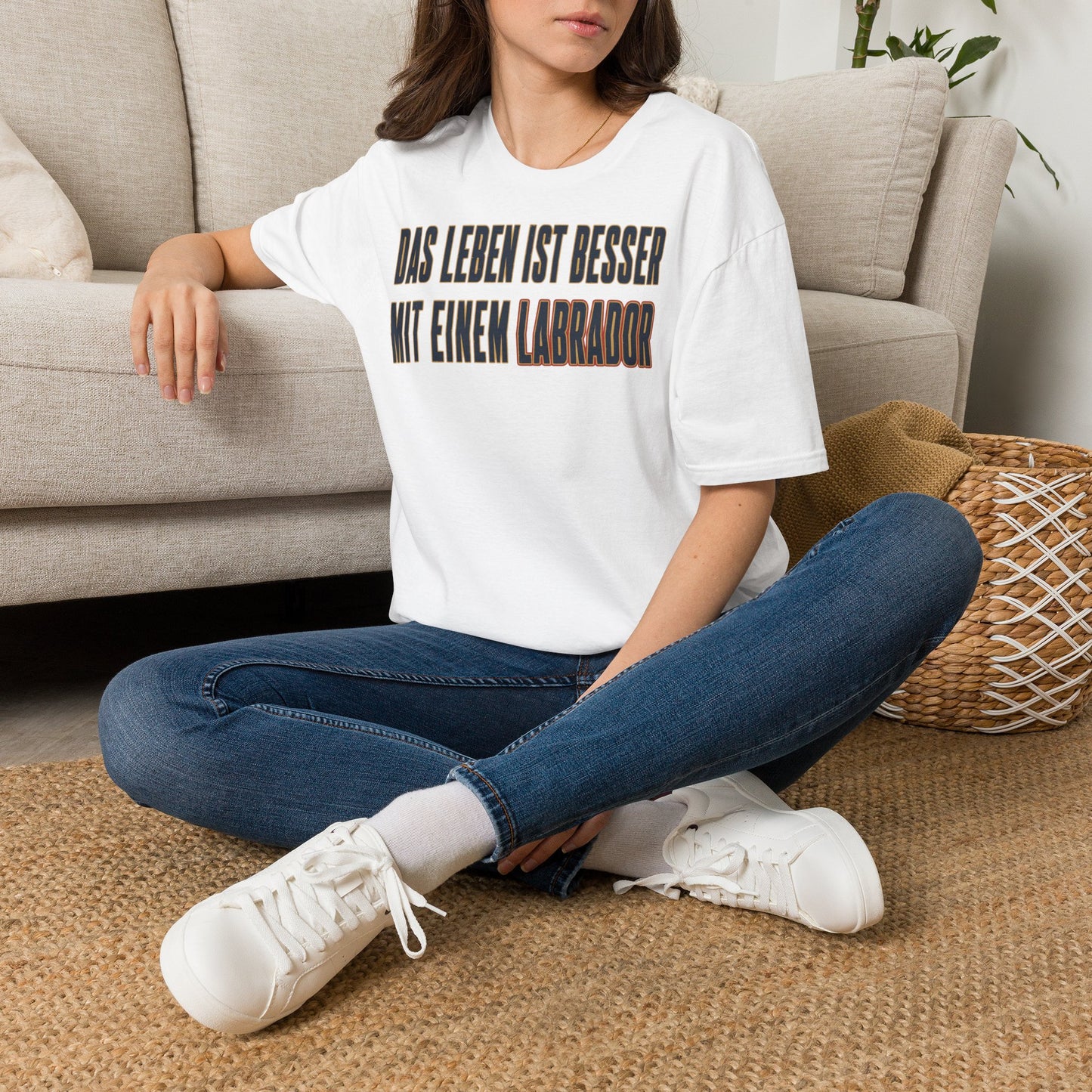"Das Leben ist besser mit einem Labrador"Labrador Lover Tee