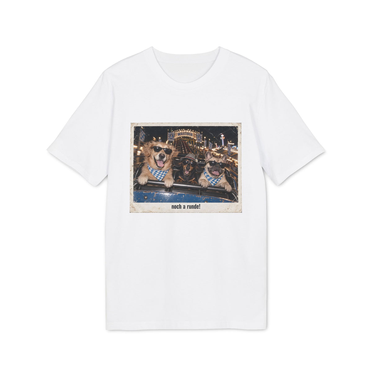 Noch a Runde! – Wiesn Hunde T-Shirt