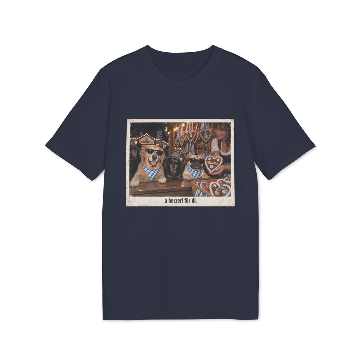 A Herzerl für di – Wiesn Hunde T-Shirt