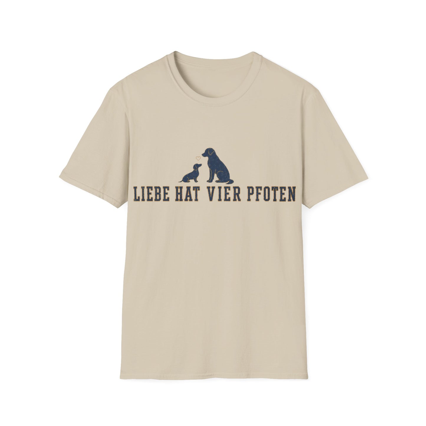 T-Shirt — "Liebe hat vier Pfoten"