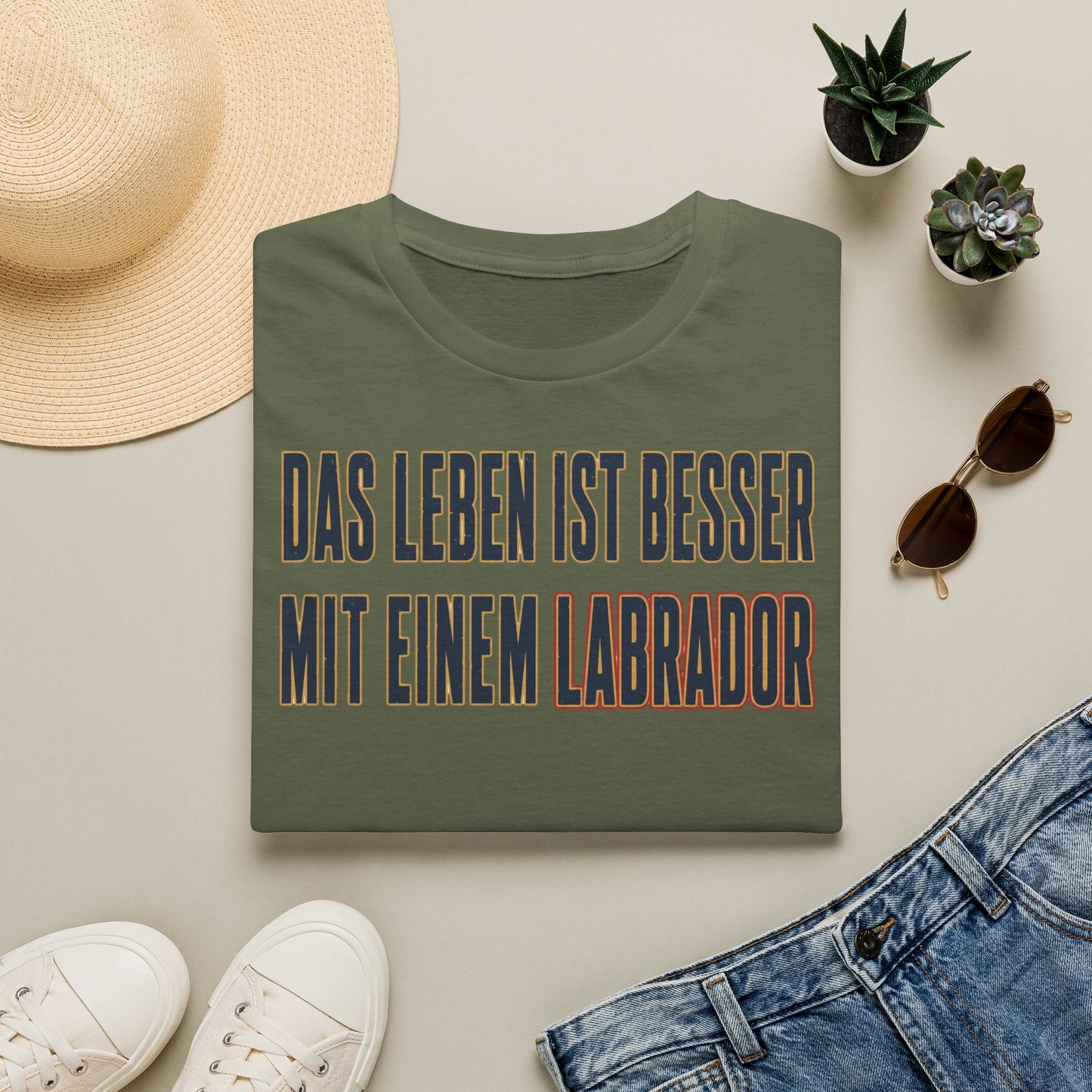 "Das Leben ist besser mit einem Labrador"Labrador Lover Tee