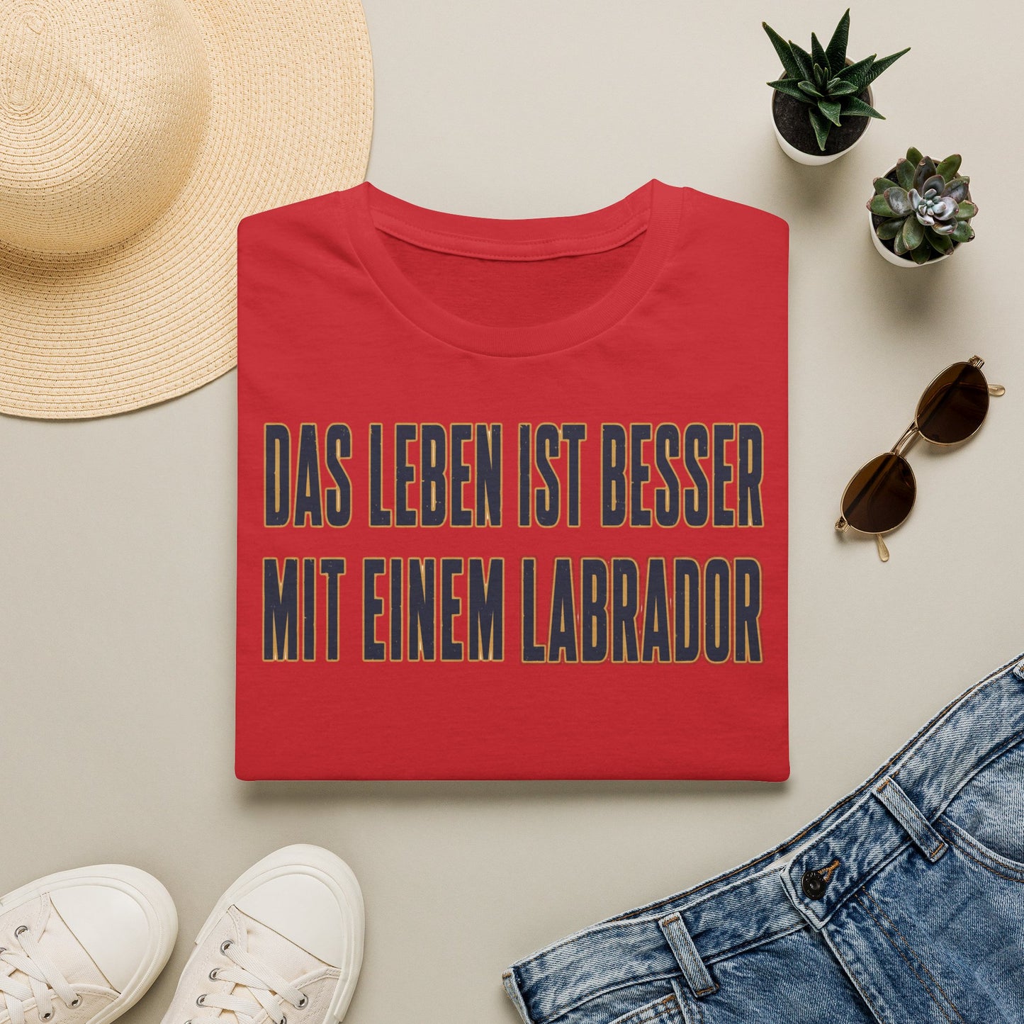 "Das Leben ist besser mit einem Labrador"Labrador Lover Tee
