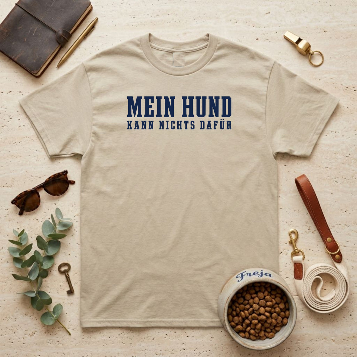 Mein Hund kann nichts dafür – Unisex T-Shirt
