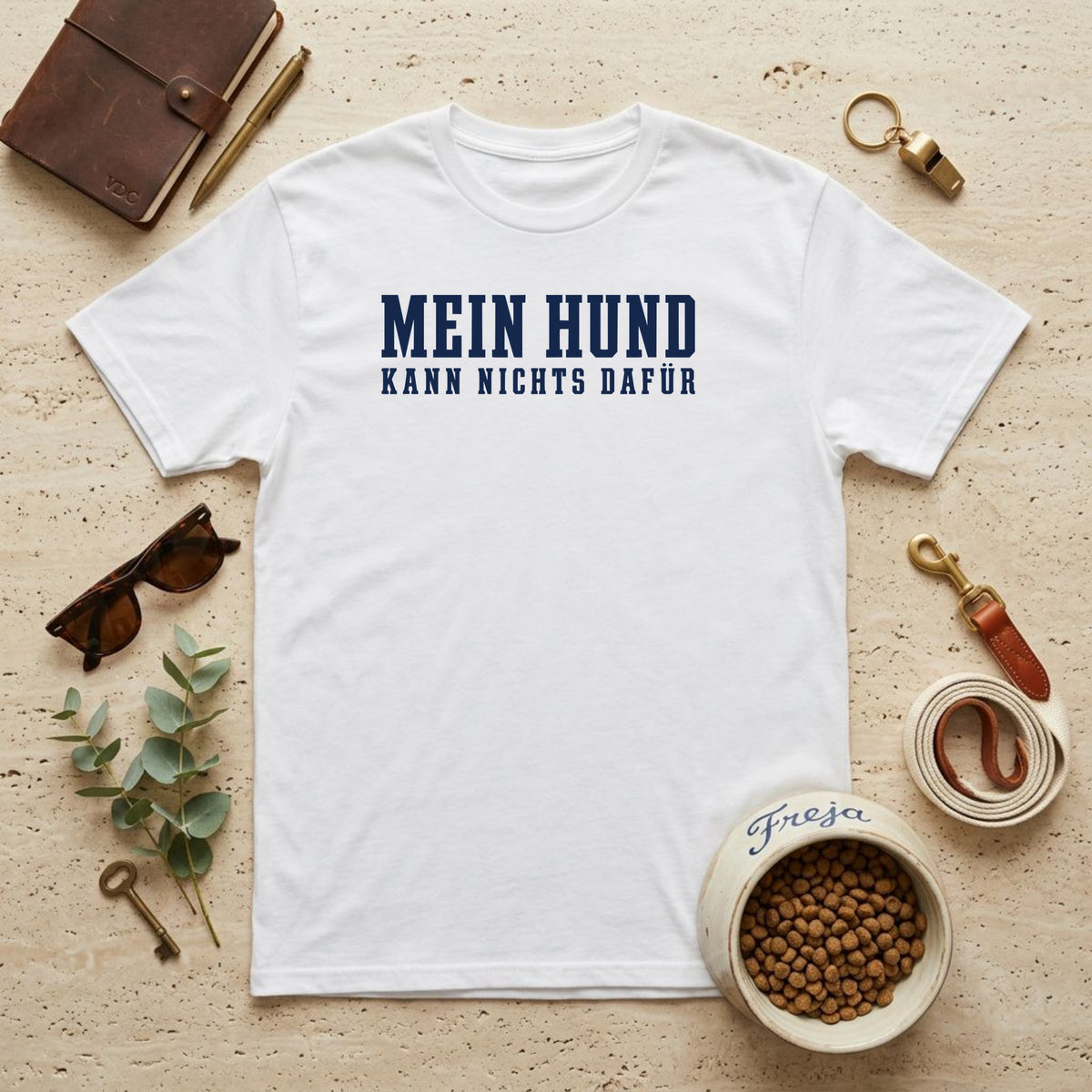 Mein Hund kann nichts dafür – Unisex T-Shirt