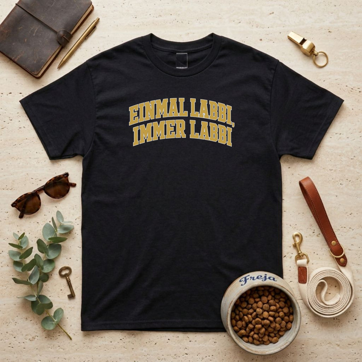 Einmal Labbi immer Labbi – Labrador Unisex T-Shirt