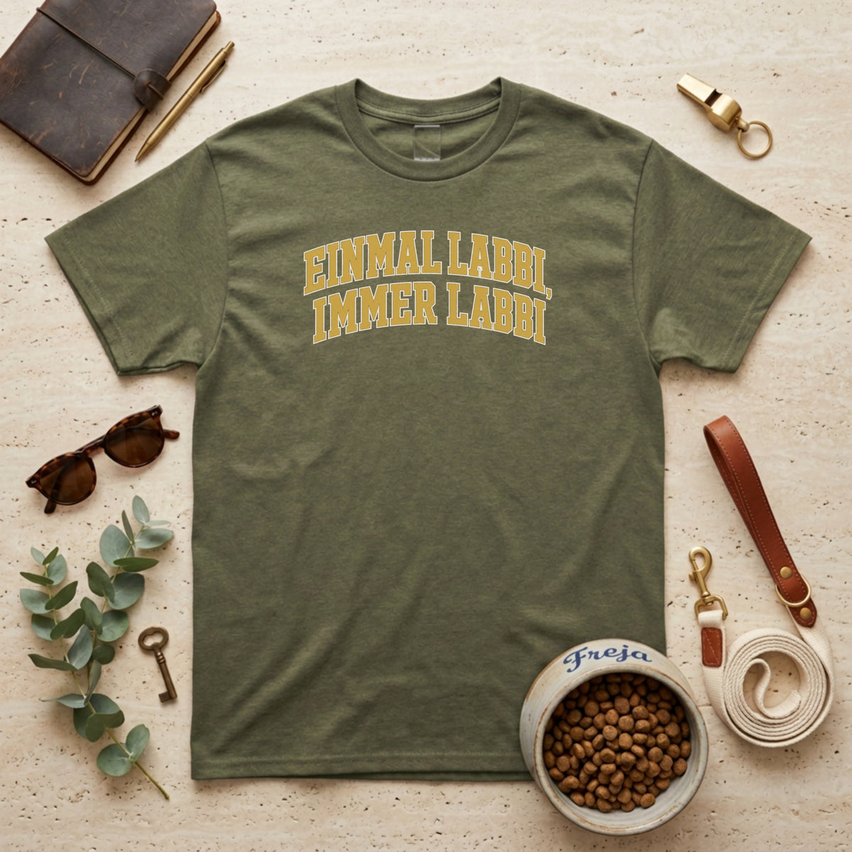 Einmal Labbi immer Labbi – Labrador Unisex T-Shirt