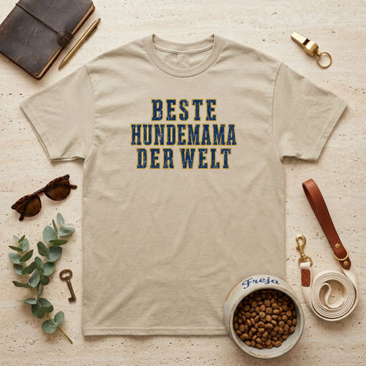Beste Hundemama der Welt – Unisex T-Shirt