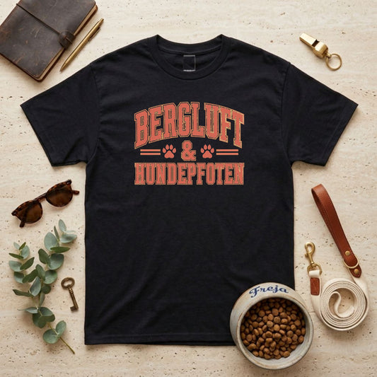Bergluft & Hundepfoten – Unisex T-Shirt