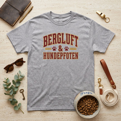 Bergluft & Hundepfoten – Unisex T-Shirt