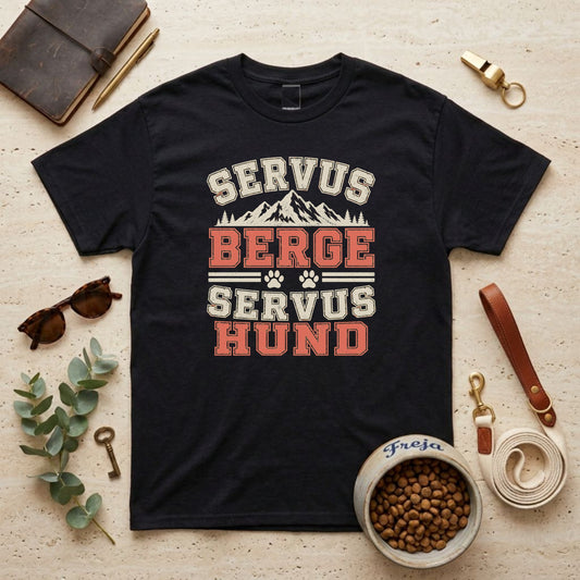 Servus Berge Servus Hund – Unisex T-Shirt