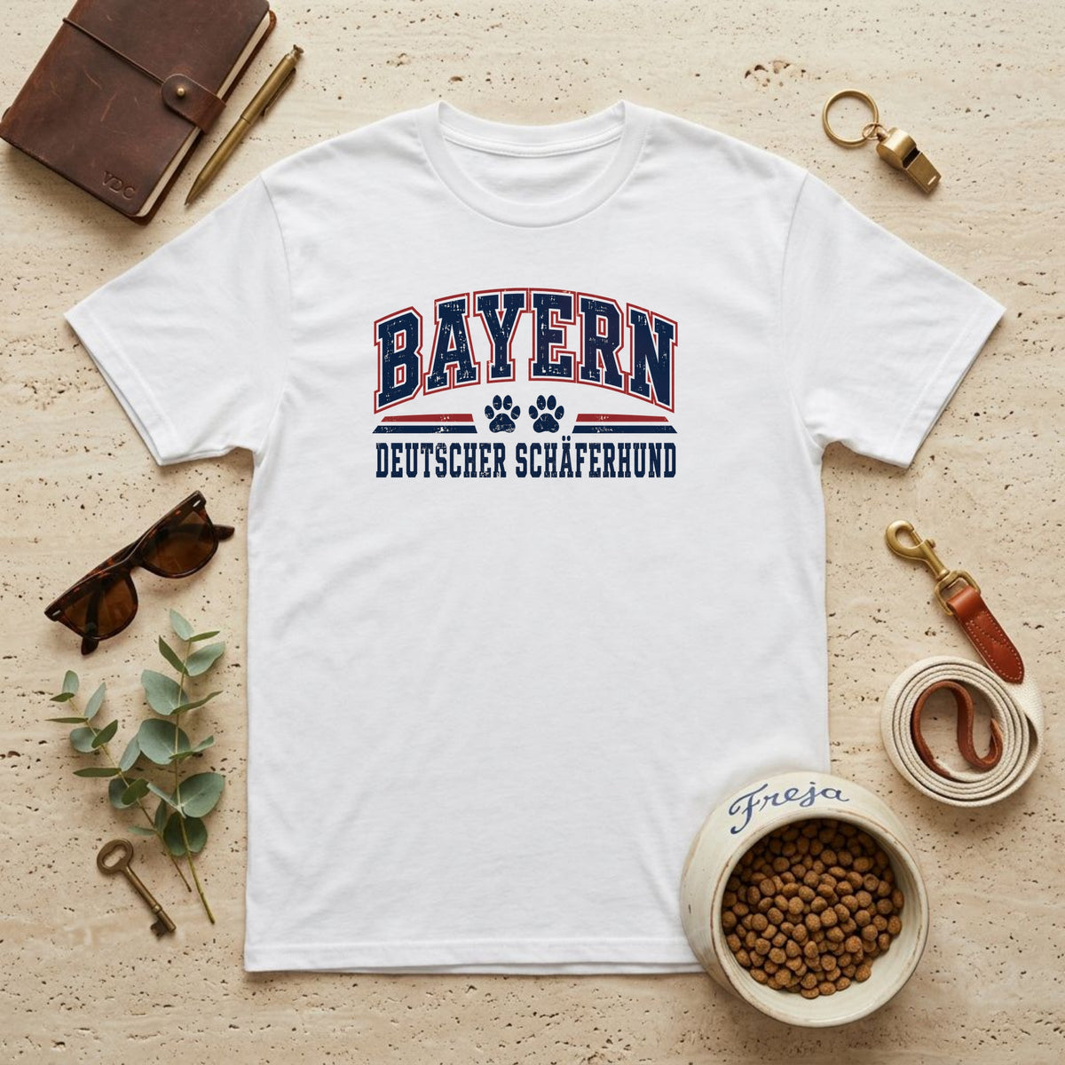Bayern Deutscher Schäferhund – Unisex T-Shirt