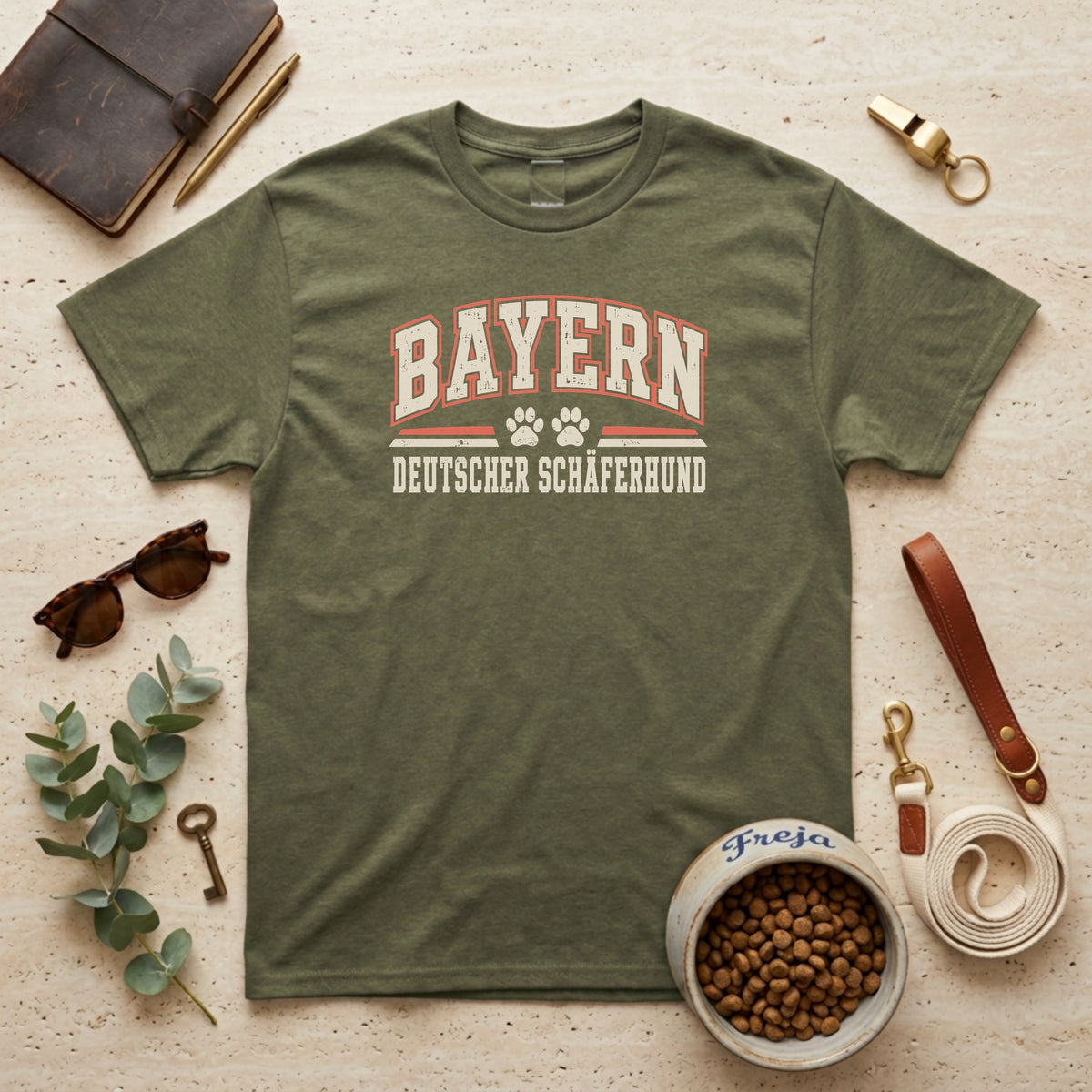 Bayern Deutscher Schäferhund – Unisex T-Shirt