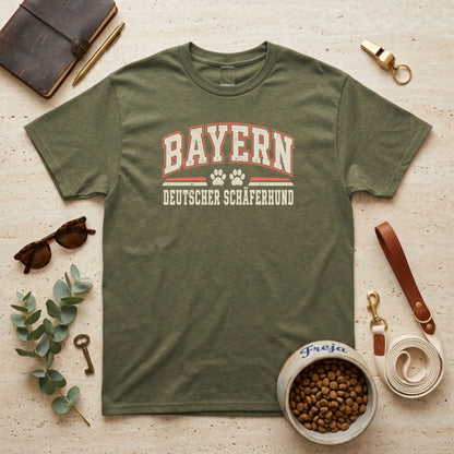 Bayern Deutscher Schäferhund – Unisex T-Shirt