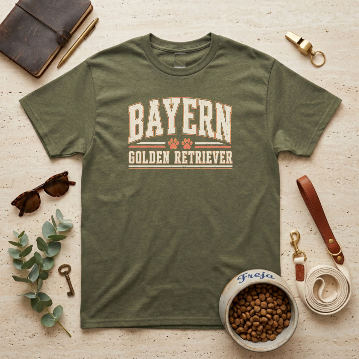 Bayern Golden Retriever – Unisex T-Shirt