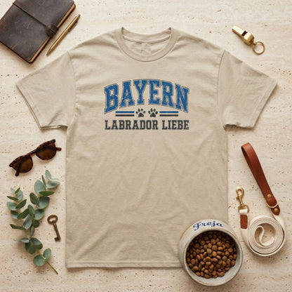 Bayern Labrador Liebe – Vintage – Unisex T-Shirt