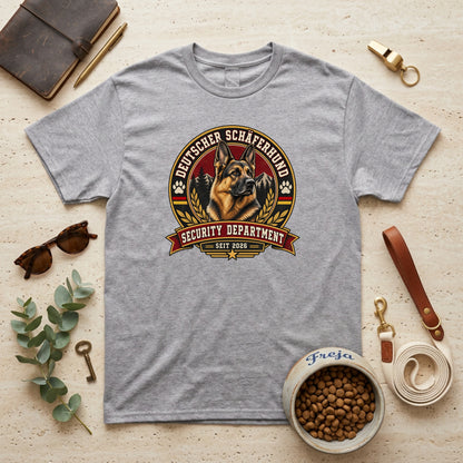 Deutscher Schäferhund Security Department – Unisex T-Shirt