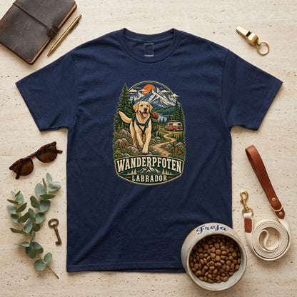 Wanderpfoten Labrador – Unisex T-Shirt