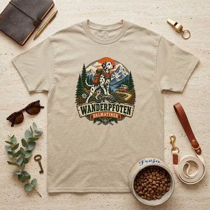 Wanderpfoten Dalmatiner – Unisex T-Shirt