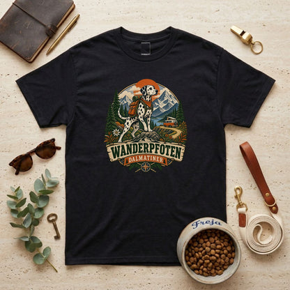 Wanderpfoten Dalmatiner – Unisex T-Shirt