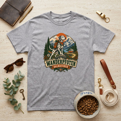 Wanderpfoten Dalmatiner – Unisex T-Shirt