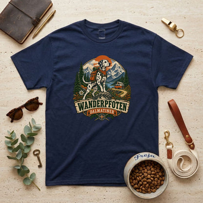 Wanderpfoten Dalmatiner – Unisex T-Shirt