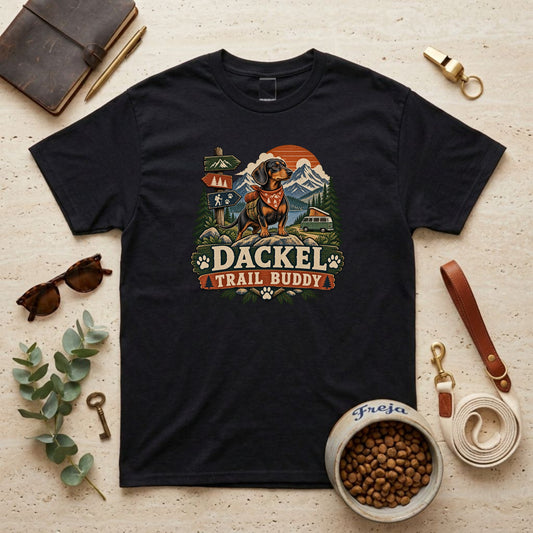 Dackel Trail Buddy – Unisex T-Shirt