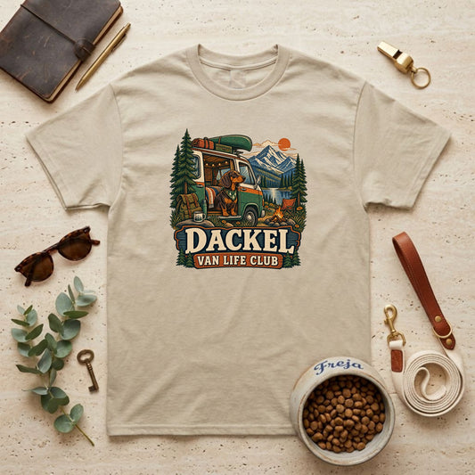 Dackel Van Life Club – Unisex T-Shirt